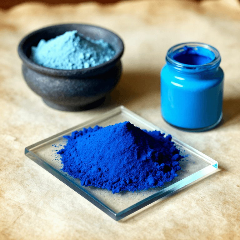 Making Cerulean Blue — The Sky Blue Pigment of the Impressionists
