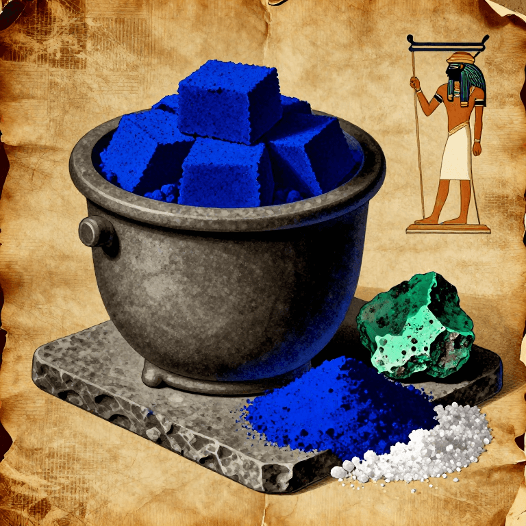 Making Egyptian Blue — The World's First Synthetic Pigment