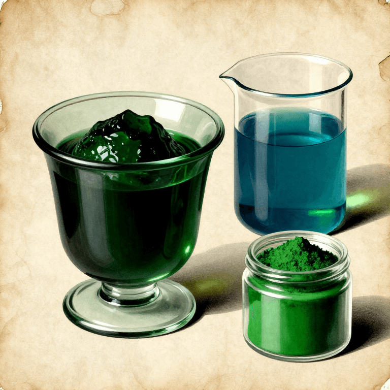 Making Viridian — The Permanent Transparent Chromium Oxide Green