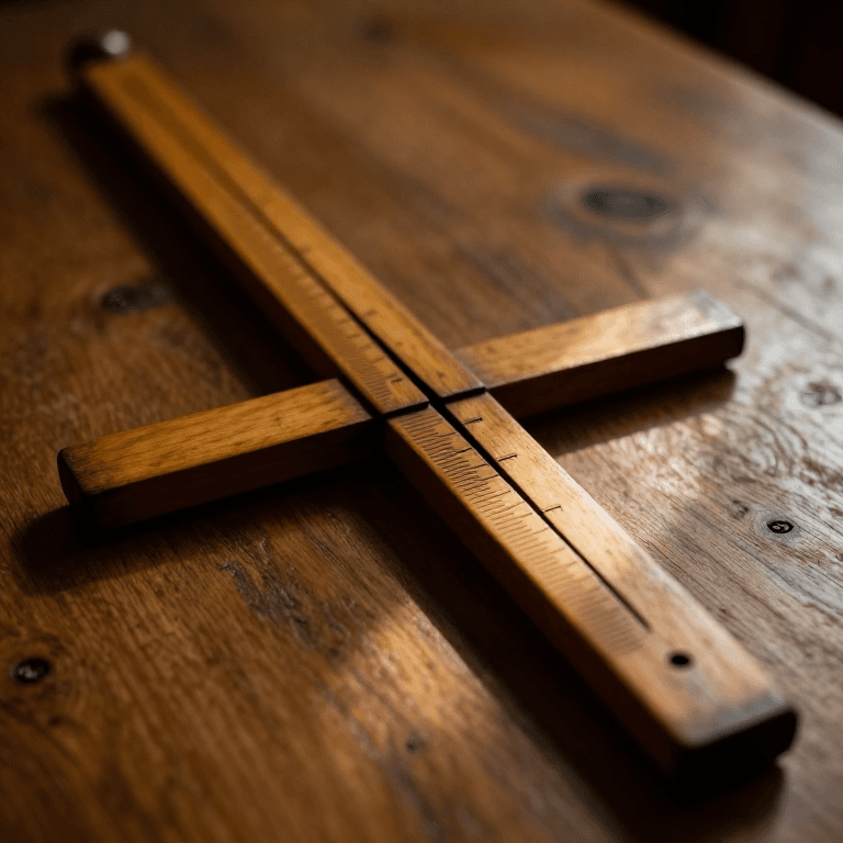 Building a Cross-Staff — The Medieval Navigator's Angle-Measuring Instrument