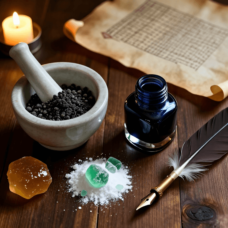 Making Iron Gall Ink from Oak Galls — Medieval Writing Ink