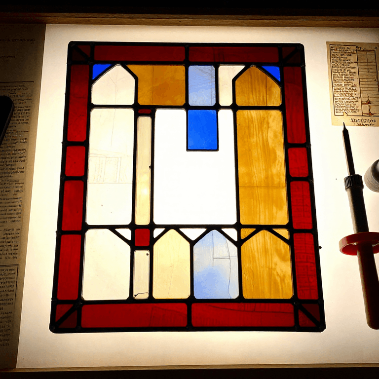 Cutting and Leading Stained Glass — Medieval Window Art