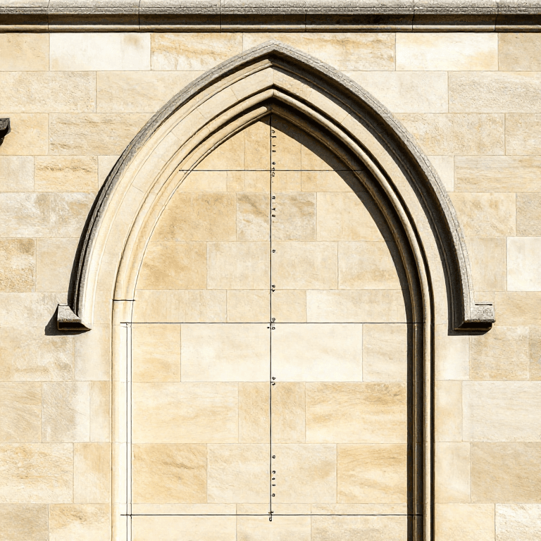 Constructing a Pointed Gothic Arch — Medieval Masonry