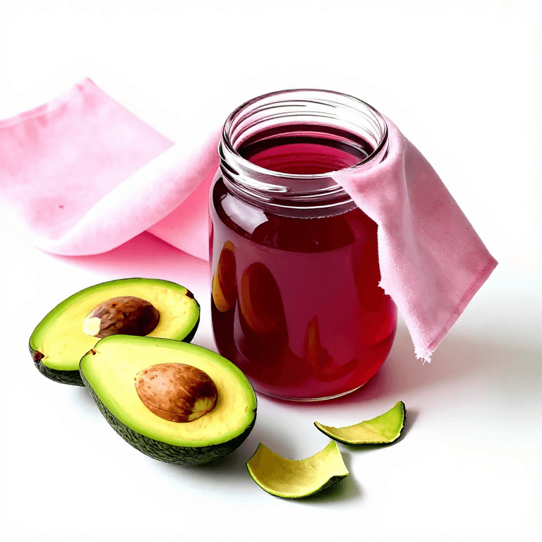 Extracting Natural Dye from Avocado Pits — Pink Plant-Based Dye