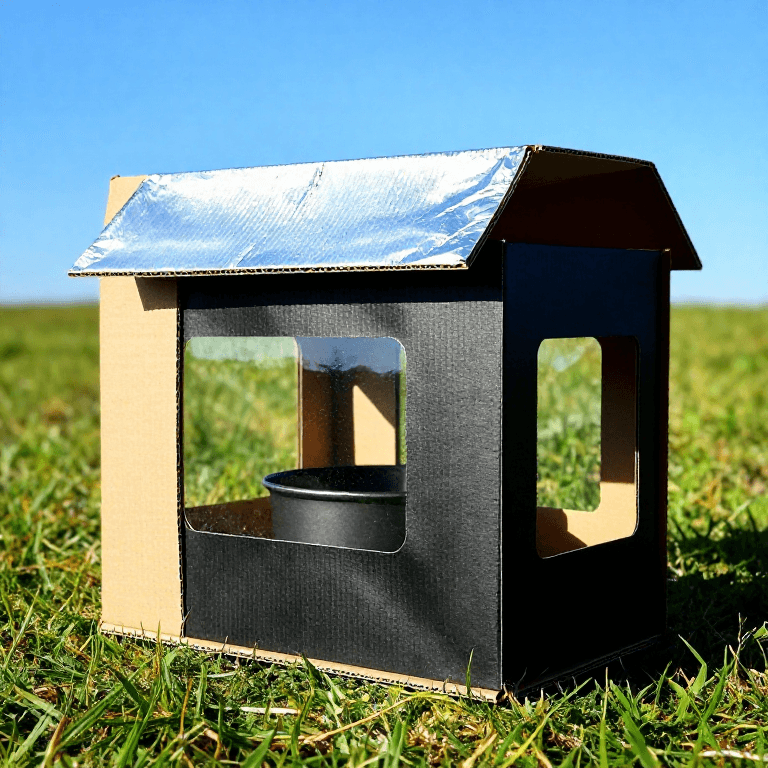 Building a Cardboard Box Solar Oven — Passive Solar Cooking
