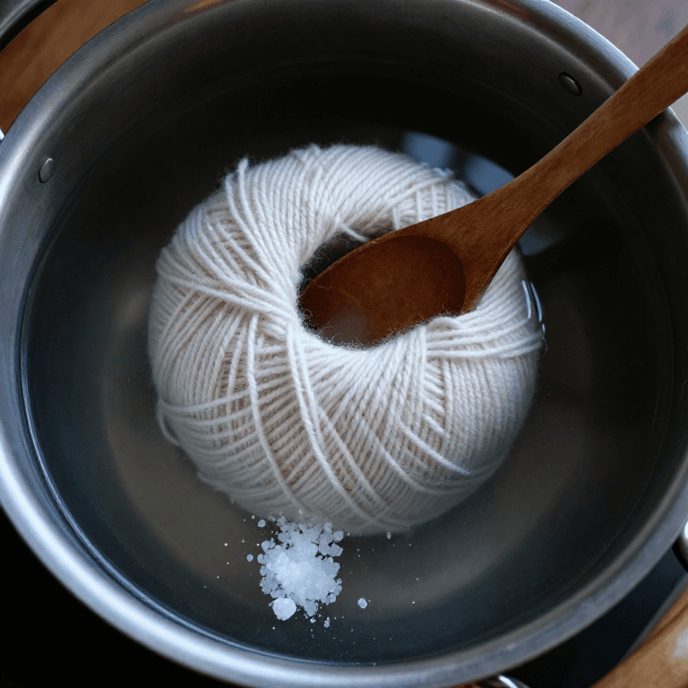 Mordanting Wool with Alum — The Foundation of Natural Dyeing