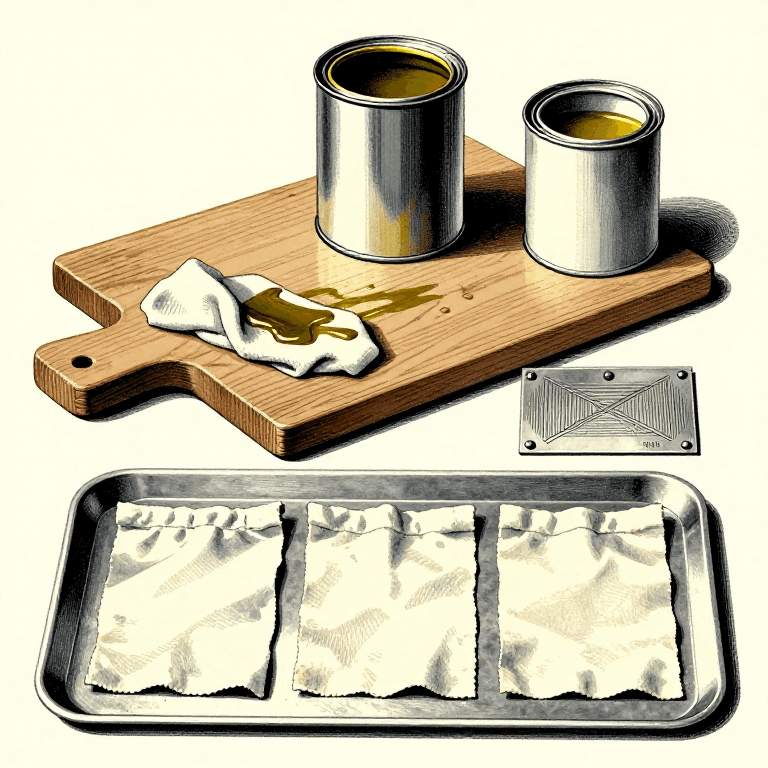 Oil Finishes: Wipe On, Wipe Off, and the Rag That Can Catch Fire