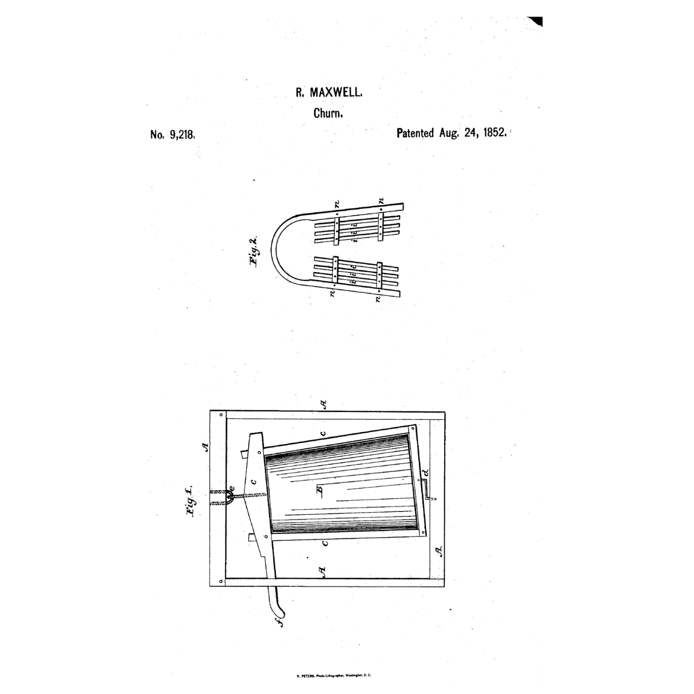 Orbiting Churn With Rod Rack: The Churn Circles Without Turning, Rods Break the Current
