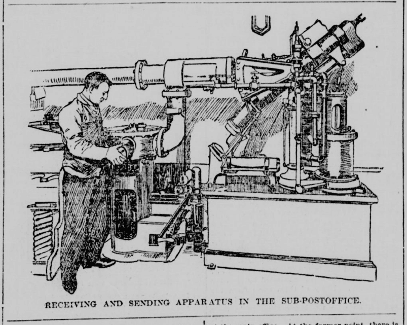 Pneumatic Tube Post
