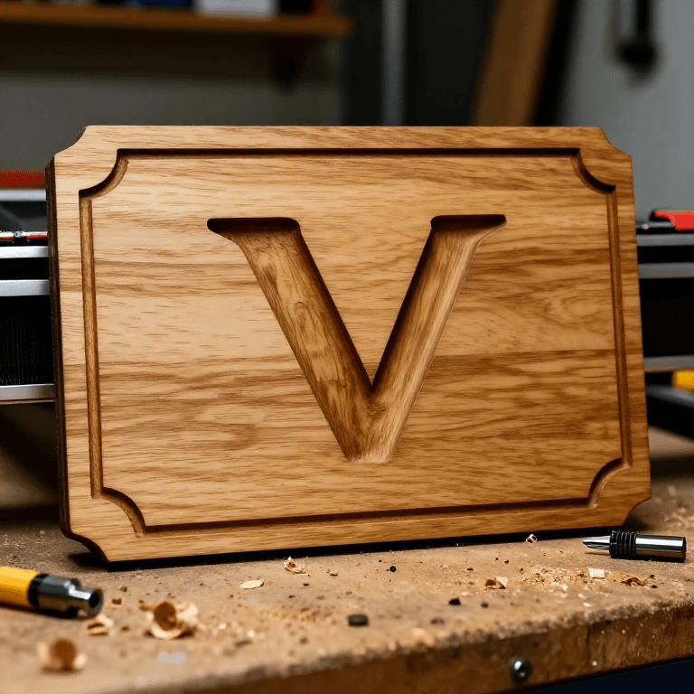 CNC-Routing a Wooden Sign — Computer-Controlled Carving
