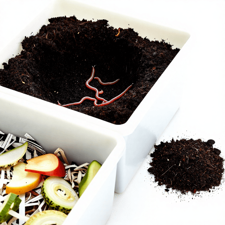 Setting Up a Vermicompost Worm Bin — Indoor Composting with Red Wigglers
