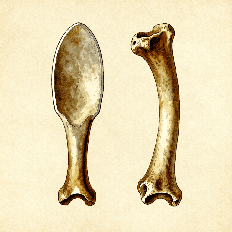 Making a Bone Hide Scraper — Smooth-Edged Fleshing Tool