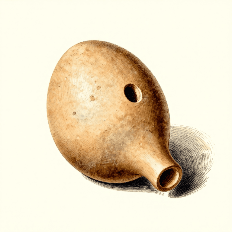 Forming a Clay Whistle — Prehistoric Sound Instrument