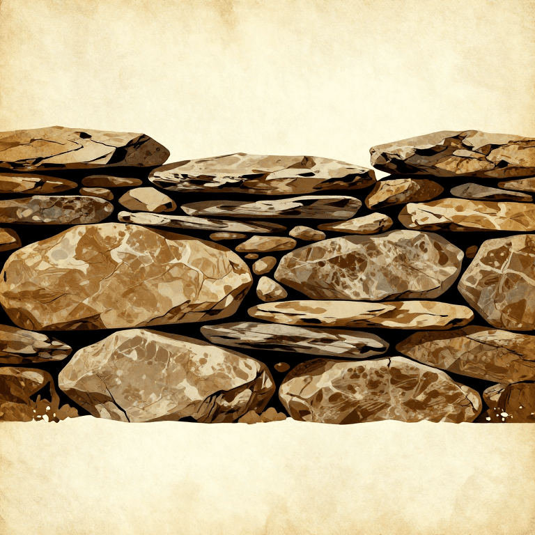 Building a Dry Stone Wall — Neolithic Mortarless Construction