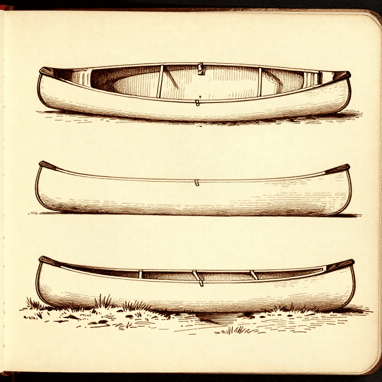 Hollowing a Dugout Canoe — Fire and Adze Method
