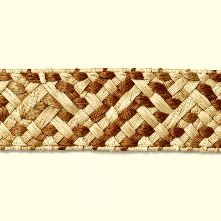 Finger Weaving a Braided Band — Textile Without a Loom