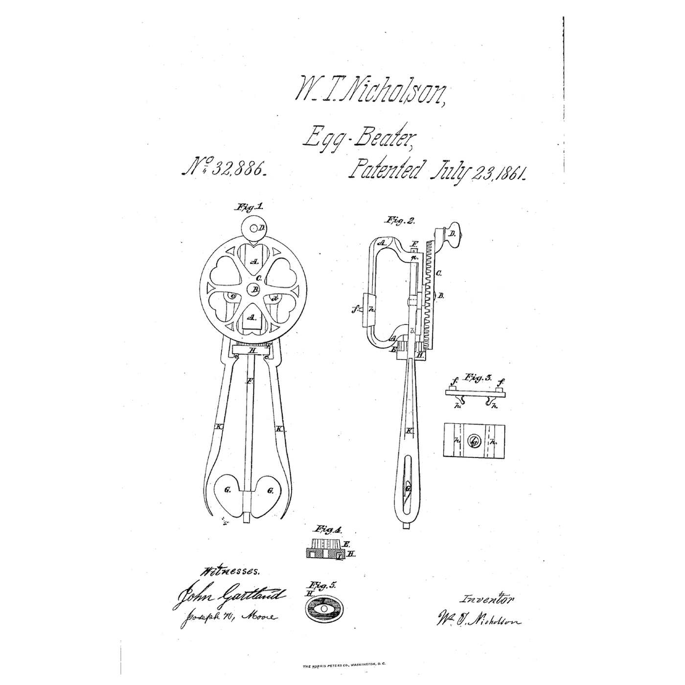 Propeller-and-Spoon Egg Beater: Spoon Arms Break the Swirl