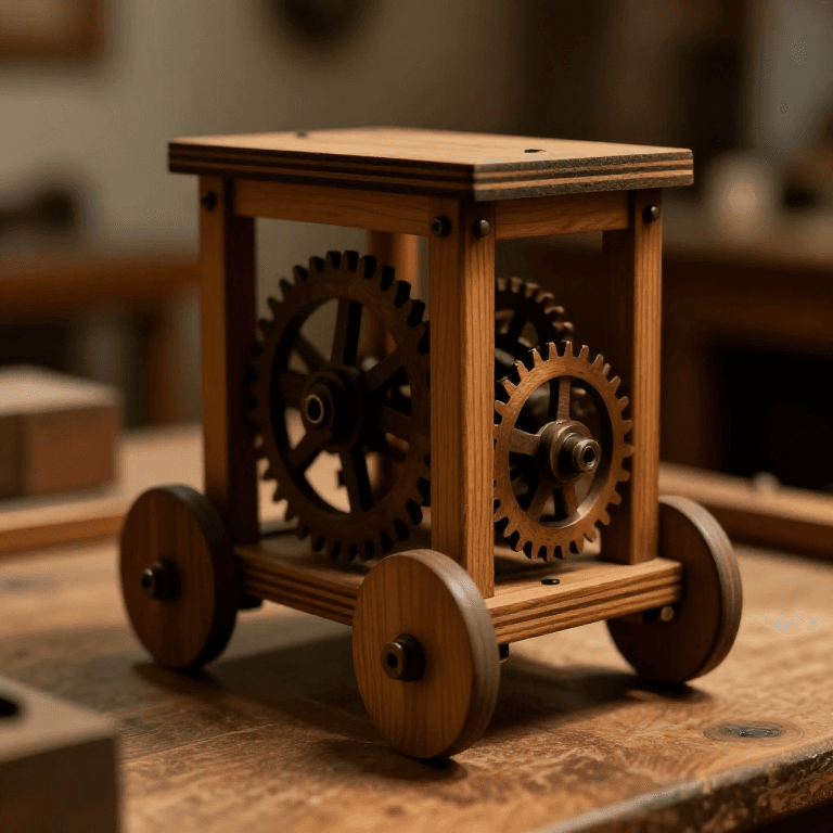 Building Leonardo da Vinci's Self-Propelled Cart — The First Programmable Robot