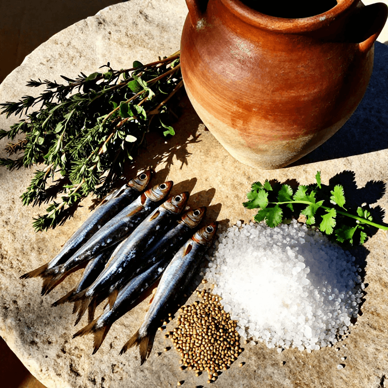Fermenting Garum Fish Sauce — Roman Universal Condiment