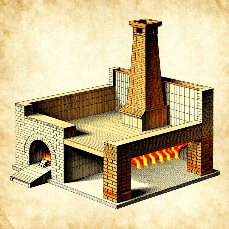 Building a Hypocaust Underfloor Heating System — Roman Central Heating