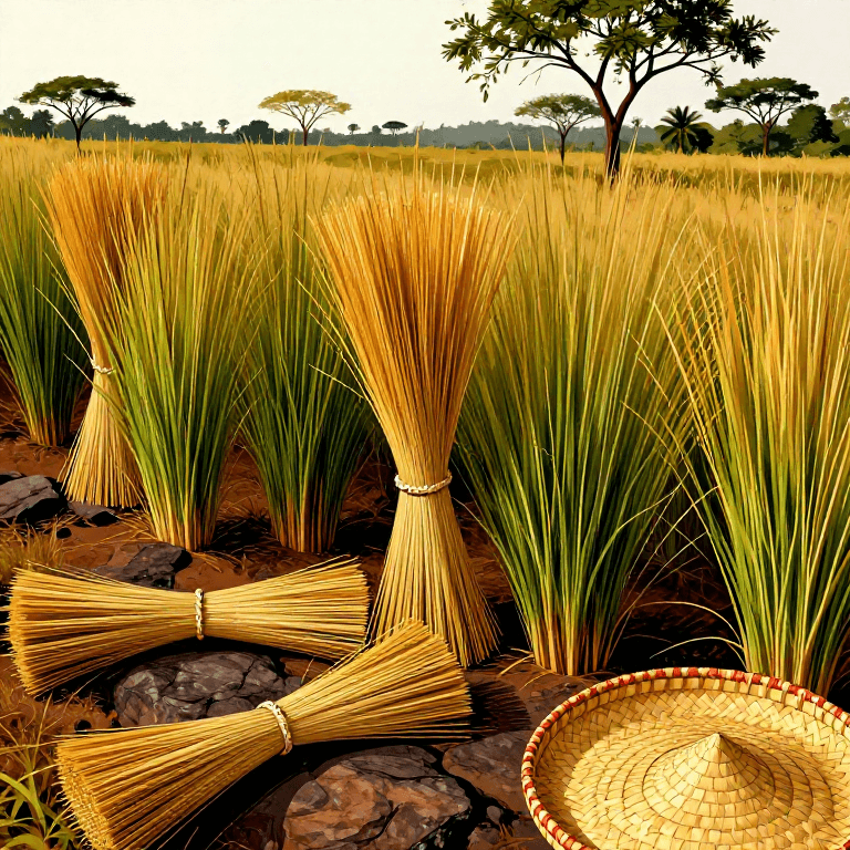 ସାବାଇ ଘାସ ସଂଗ୍ରହ ଓ ପ୍ରସ୍ତୁତି — ଓଡ଼ିଶାର ପାରମ୍ପରିକ ତନ୍ତୁ ଫସଲ