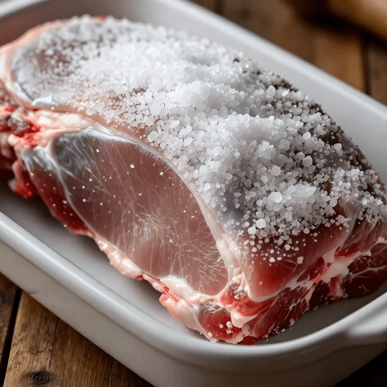 Salt Curing Meat