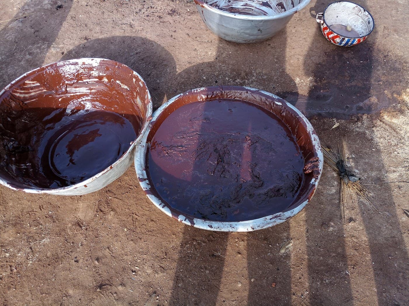 Shea Butter: Kernels Roasted, Ground, Churned and Boiled Out