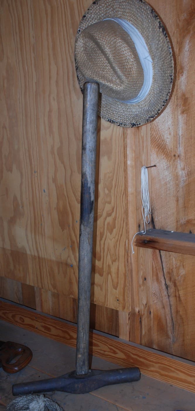 Sledgehammer Forged with Hardened Faces and a Long Handle