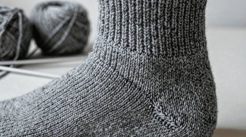 The Slip-Stitch Heel — Reinforced Double-Thick Knitting for Sock Heels That Last