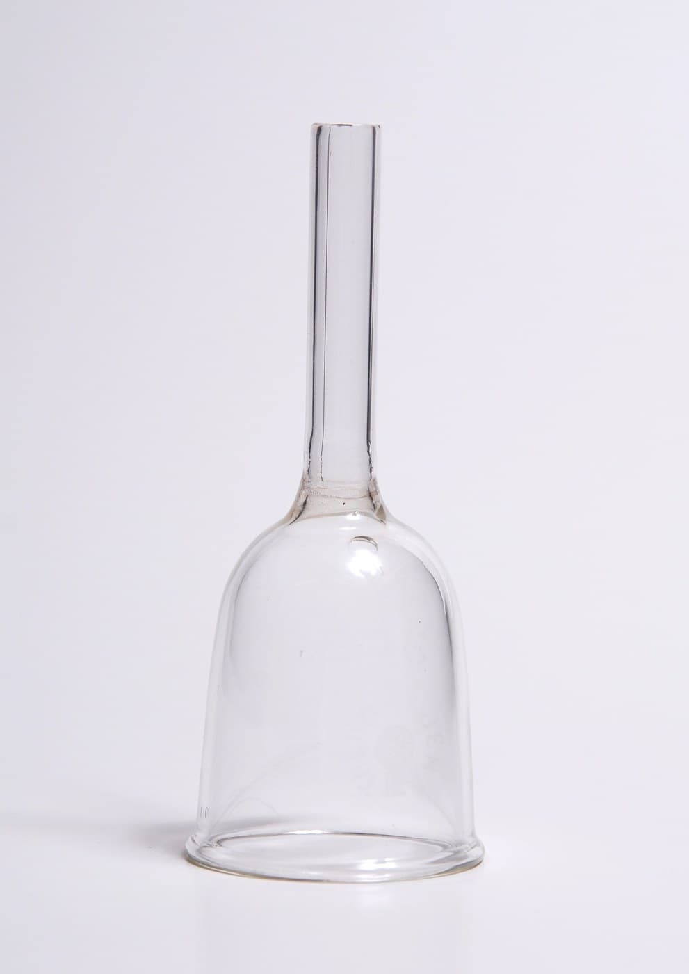 Stemmed Glass Funnels Opened from a Blown Bulb