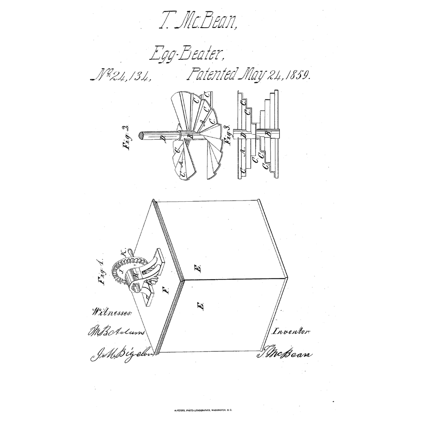 Stepped Spiral Egg Beater: A Stepped Dasher Spun in a Square Box