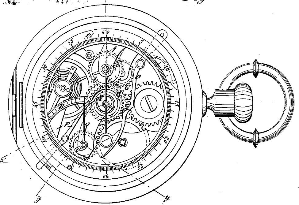 Stopwatch: Lugrin, 1876