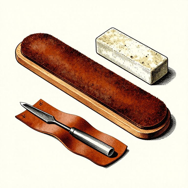 Stropping: A Strip of Leather That Outperforms Another Stone
