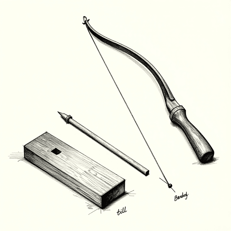 Starting a Fire with a Bow Drill