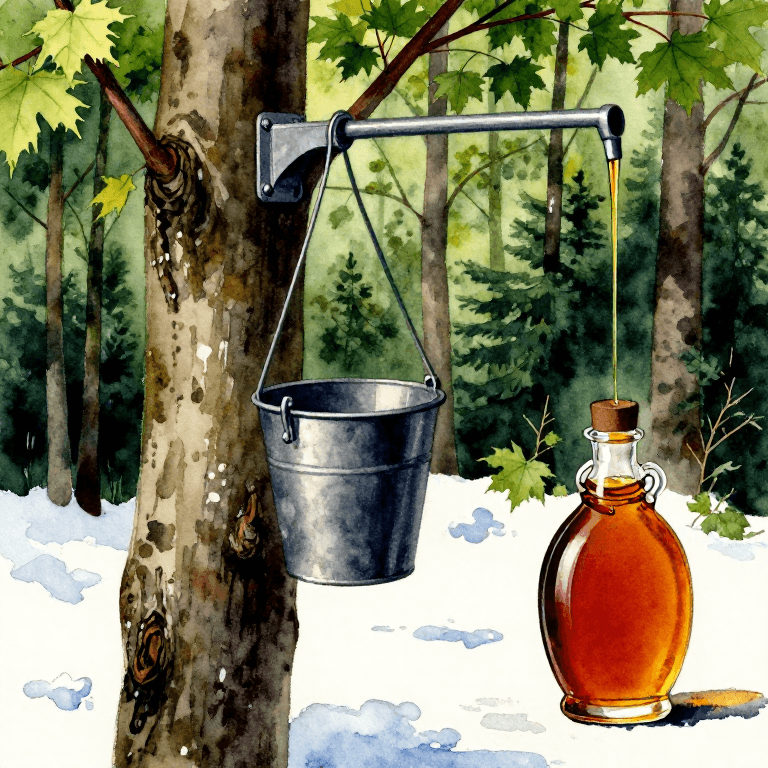 Tapping Maple Trees for Maple Syrup — From Sap to Syrup