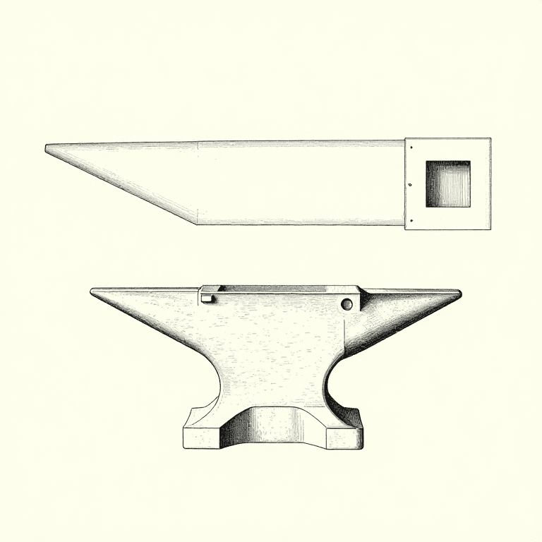 The Anvil Is a Tool, Not a Table: Face, Horn, Step and Holes
