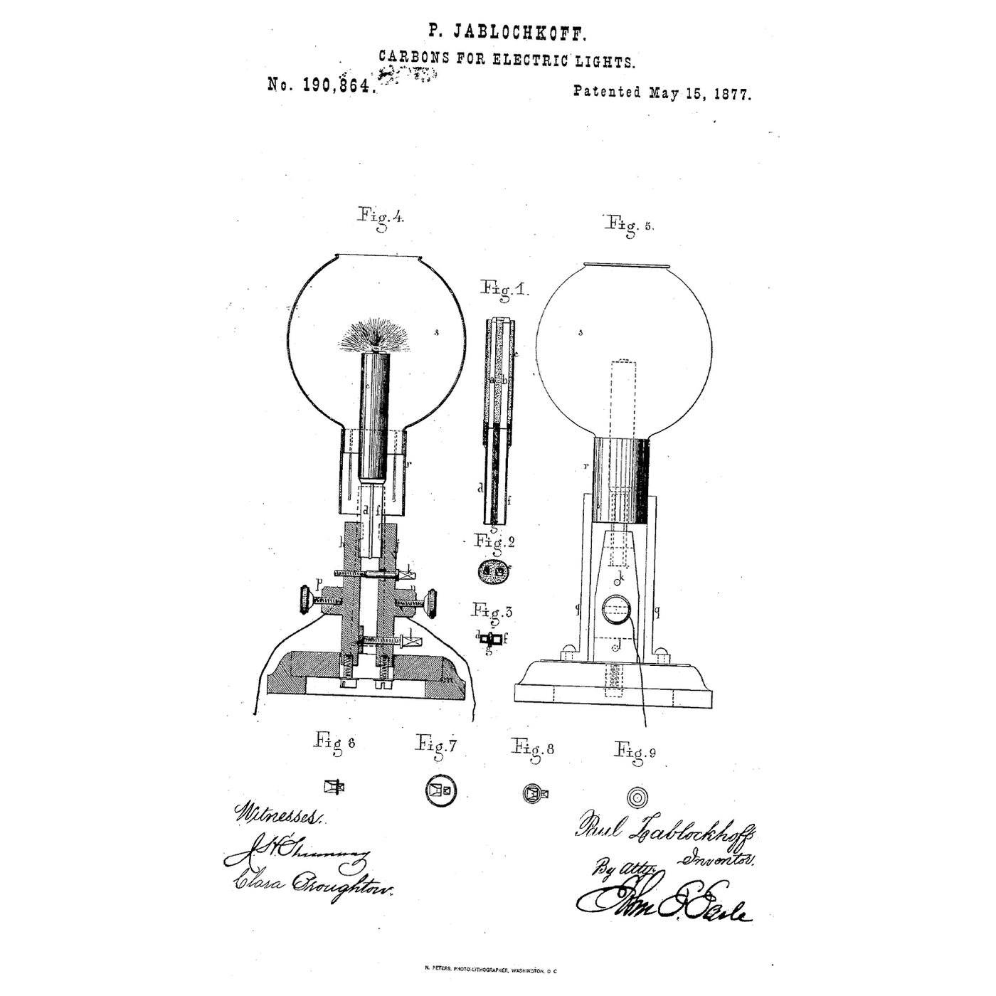 The Arc Lamp: Burning Carbons and Keeping the Gap