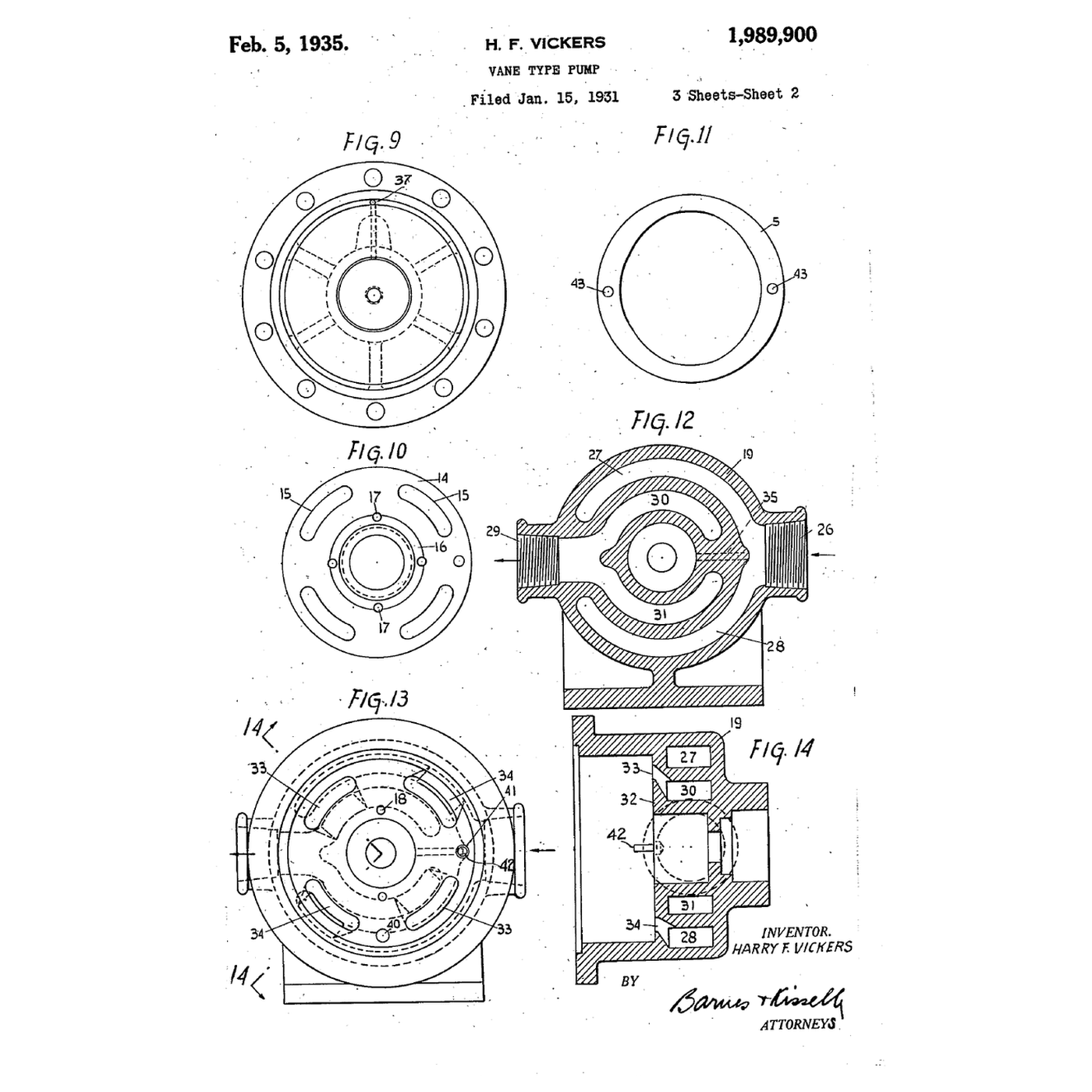 The Balanced Vane Pump: Two Pumps Facing Each Other in One Ring