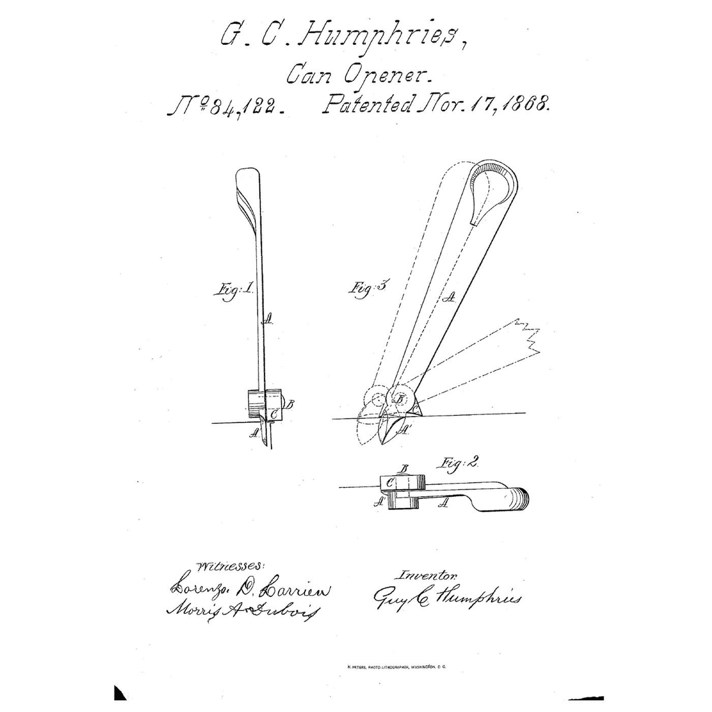 The Bearing-Block Can Opener: Lean on the Wall, Not on the Contents