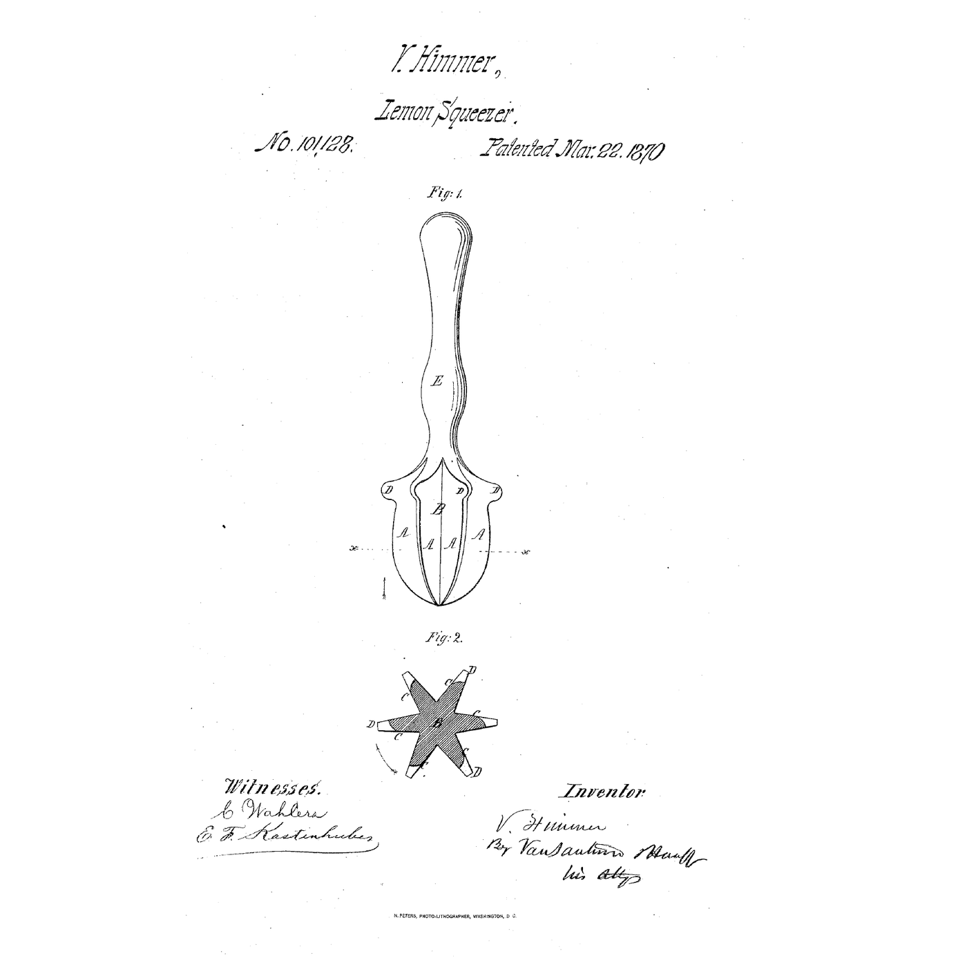 The Bladed Lemon Reamer: Six Blades That Cut and Spread the Fruit