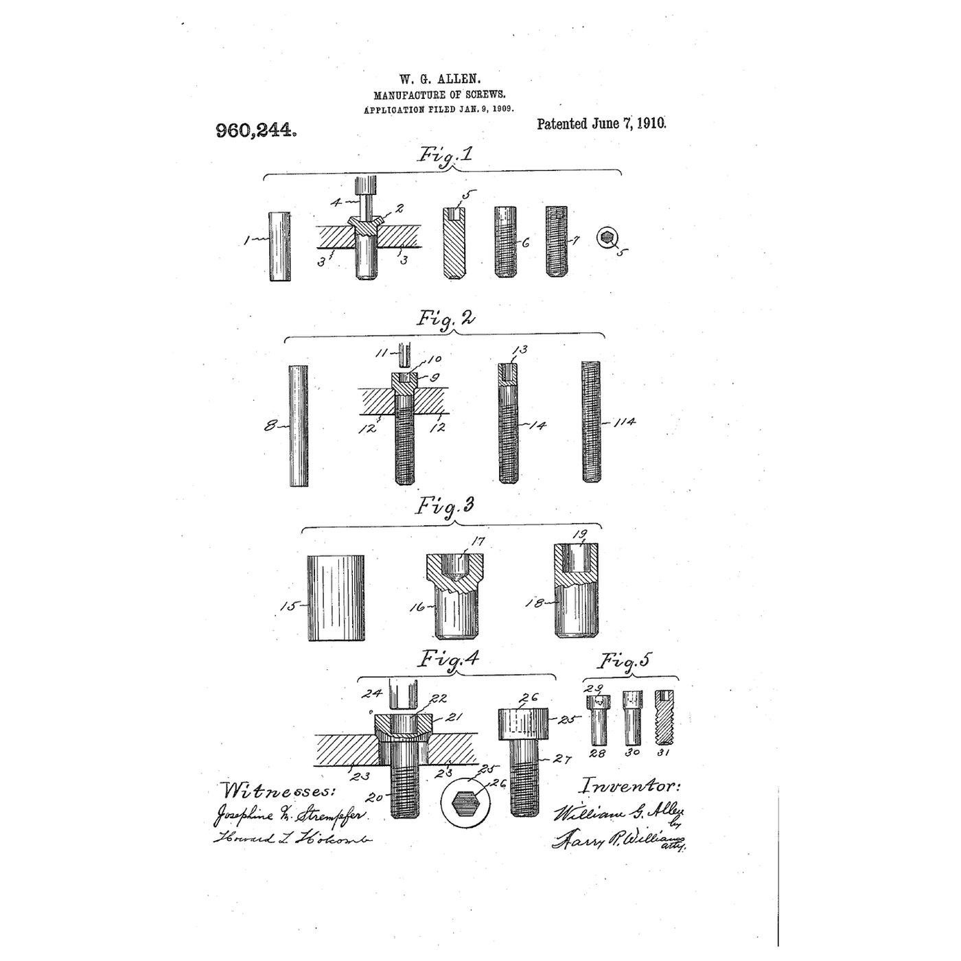 The Hex-Socket Screw: A Head That Sinks Out of Harm's Way