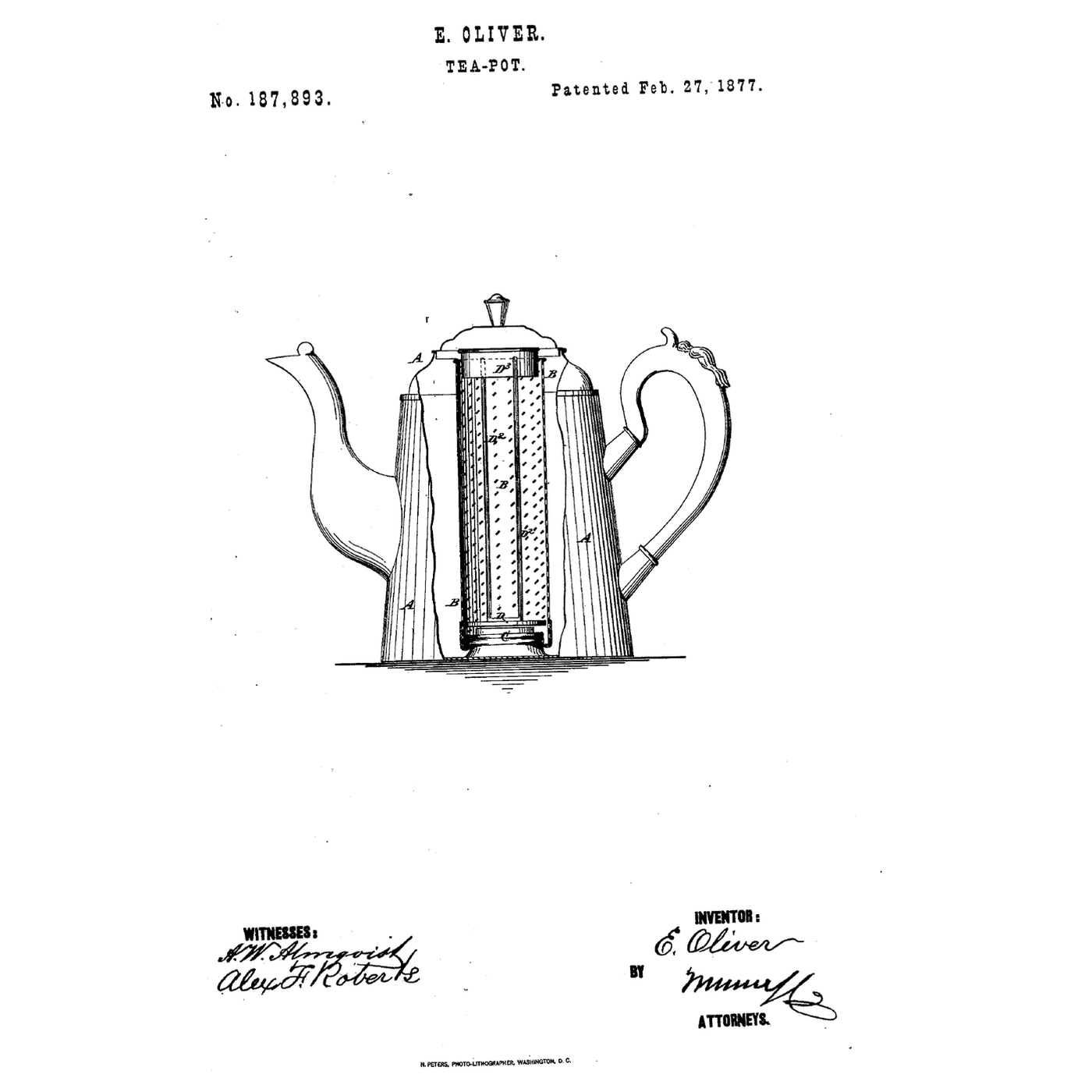 The Leaf-Holder Teapot: Lift the Leaves Out and the Steeping Stops