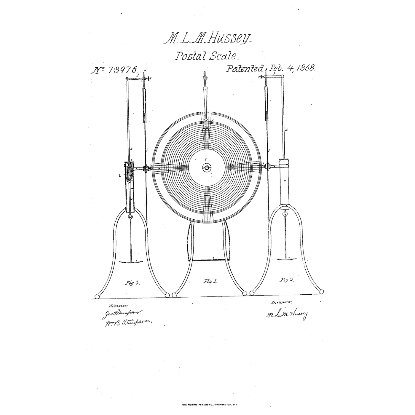 The Postal Dial Scale: The Weight and the Postage on One Dial