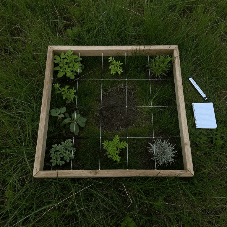 The Quadrat: Counting Plants Without Counting Them All