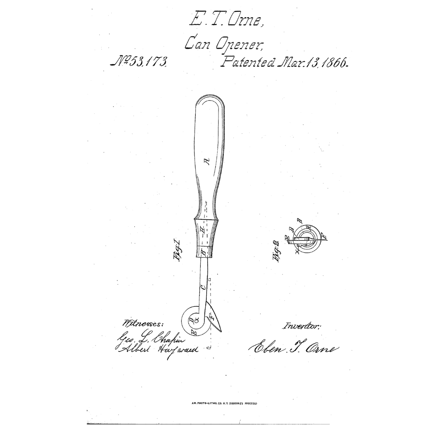 The Revolving Shear Can Opener: A Wheel and a Fixed Cutter That Cut Tin Like Shears