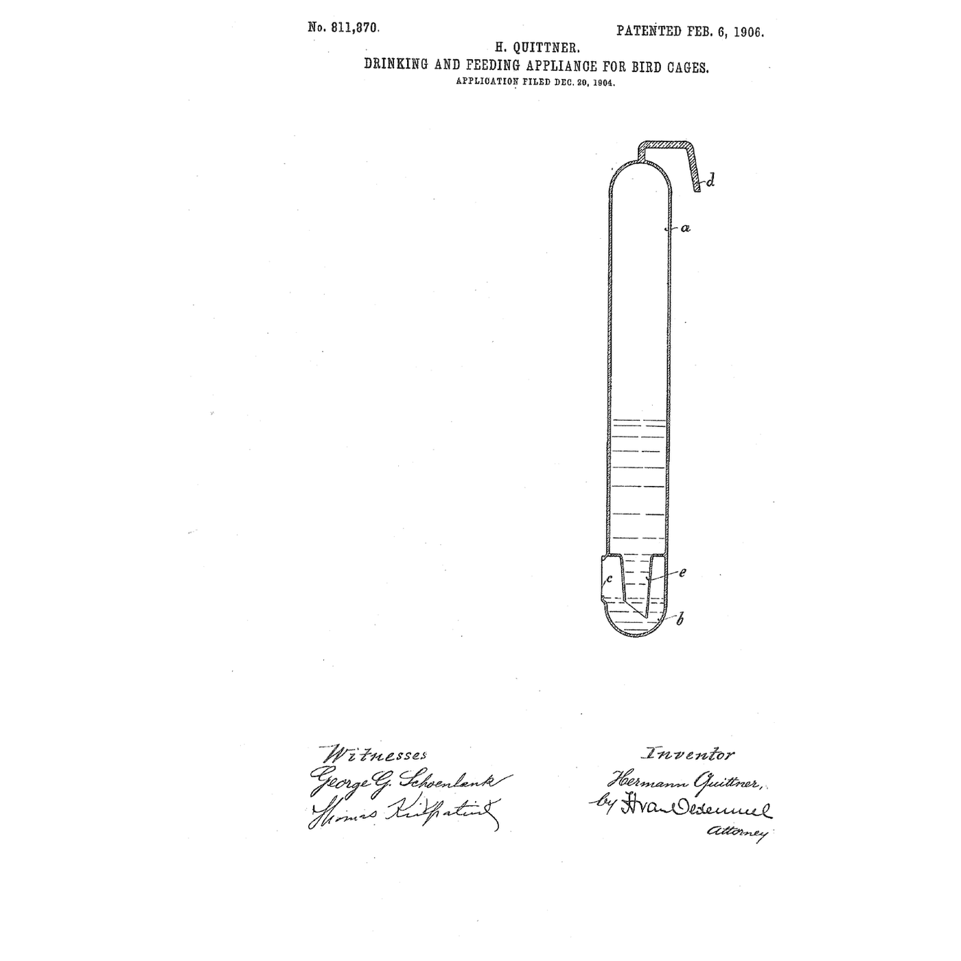 The Siphon Bird Waterer: An Oblique Cut That Lets the Air In