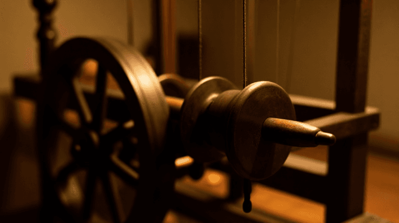 The Spinning Jenny — Multi-Spindle Yarn Production
