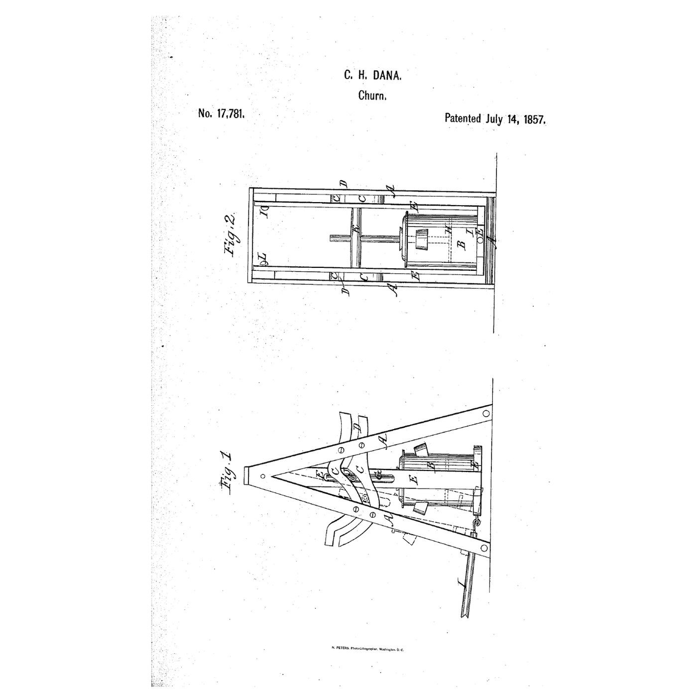 Three-Stroke Swing Churn: An Undulating Slot Gives the Dasher Three Strokes Each Swing