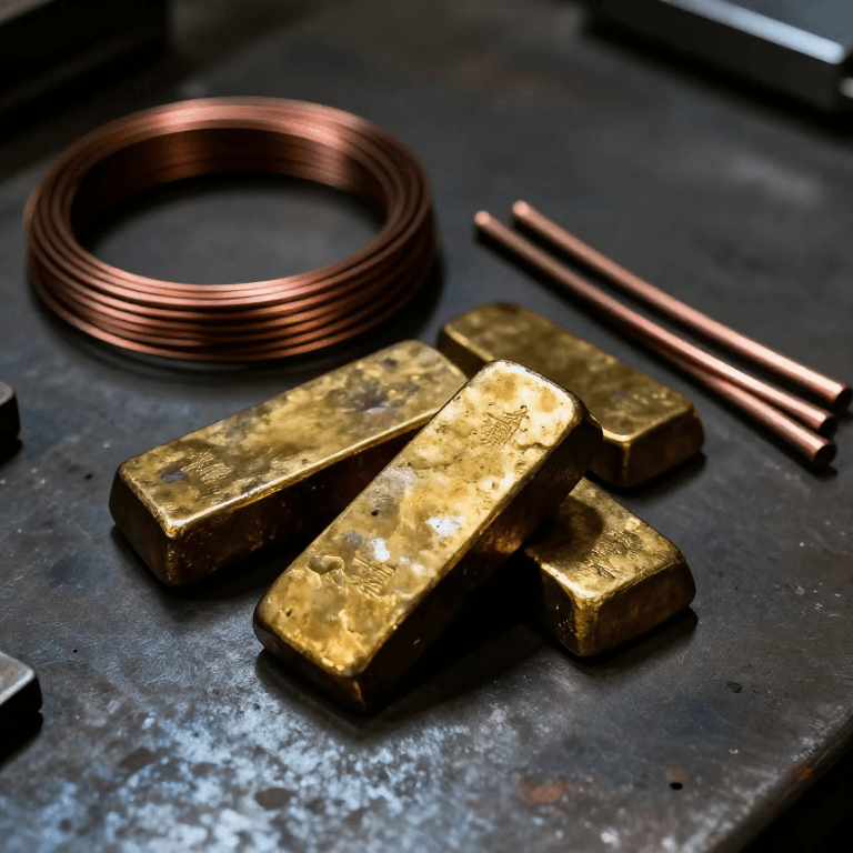 Tin Bronze Ingots, Wire and Rod
