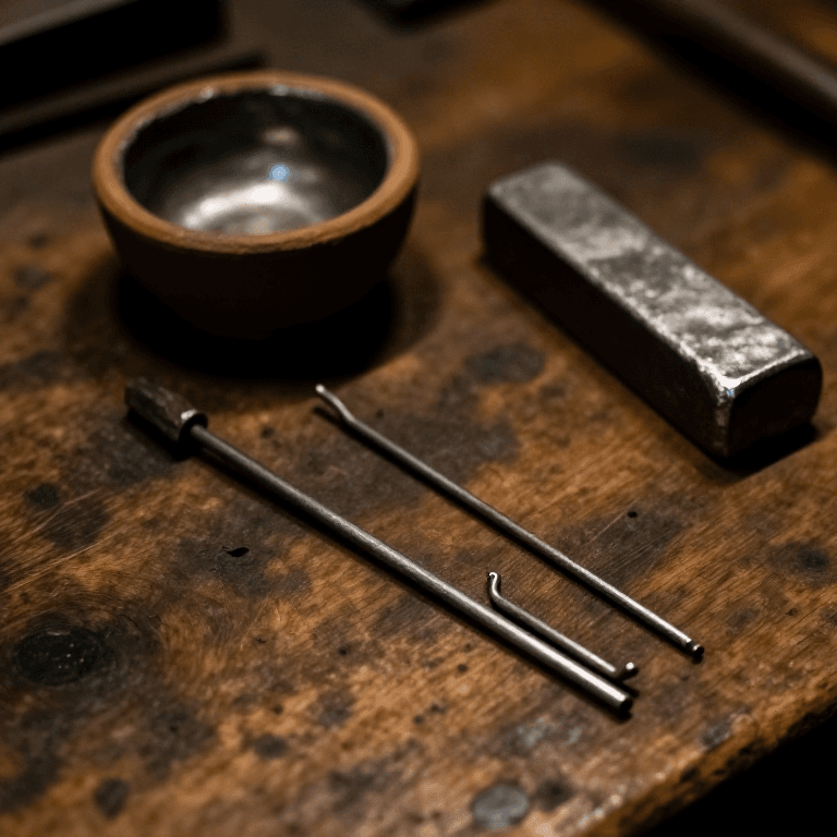 Making Tin-Lead Solder — The Ancient Alloy That Joins Metals Without a Forge